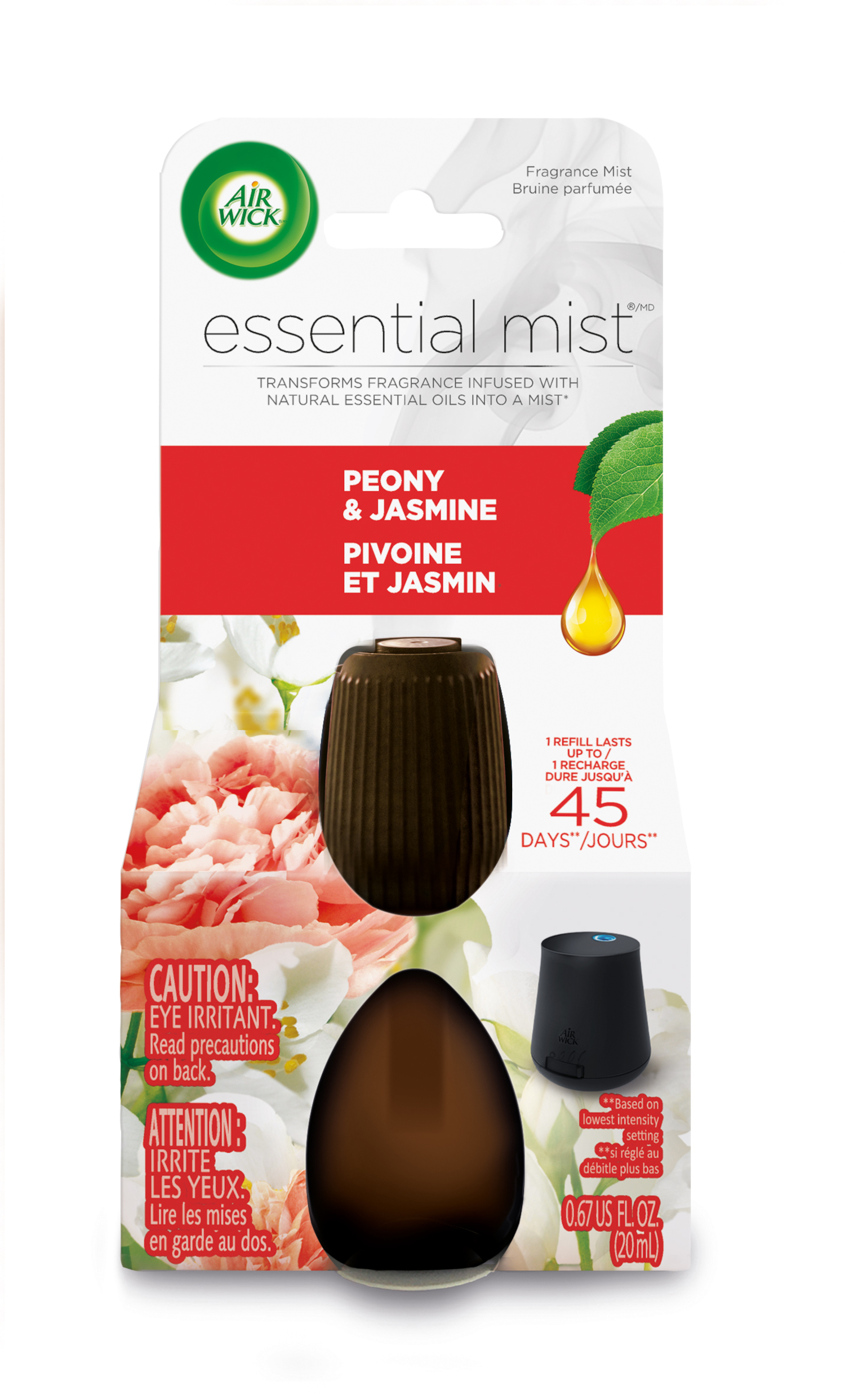 AIR WICK® Essential Mist - Peony & Jasmine (Canada) (Discontinued)